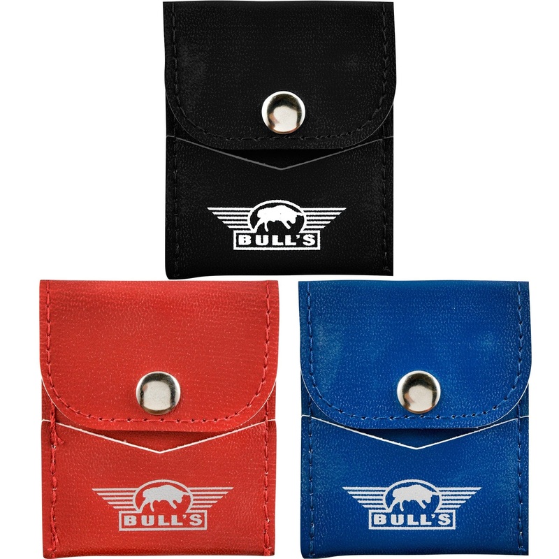 *Bulls – Mini Etui Pocket Wallet – Dart Case with Button Close Black