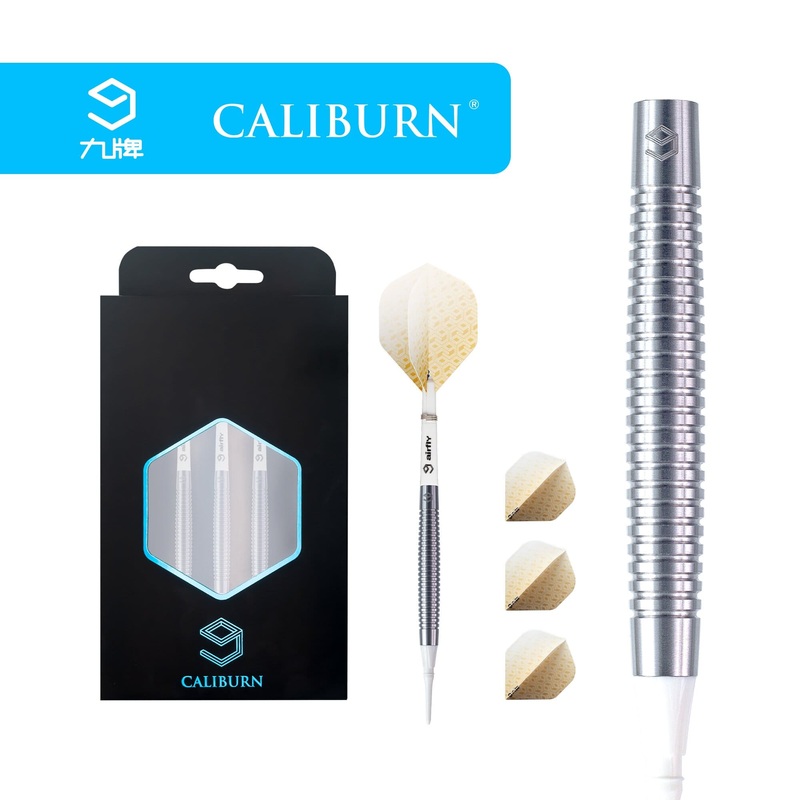 Caliburn Mermaid II Darts – Soft Tip – 90% – Natural 18g