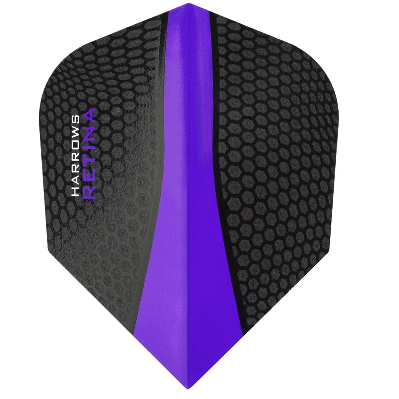 Harrows Retina Standard Purple Dart Flights
