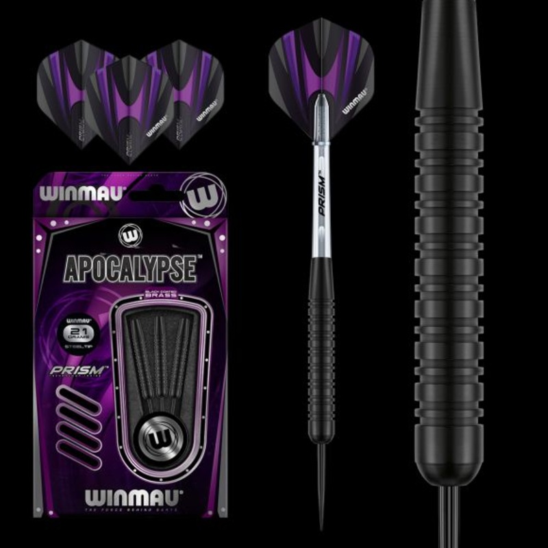 Winmau Apocalypse Steel Tip Dart Set 21 gram Brass