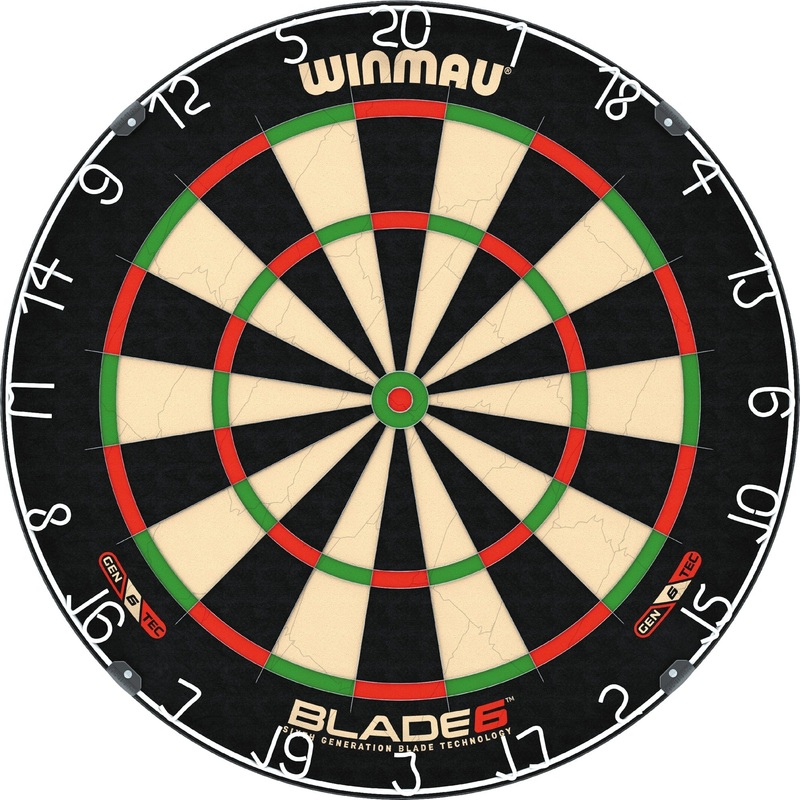 Winmau Blade 6 Dartboard – Professional – with Rota Lock System – Blade 6