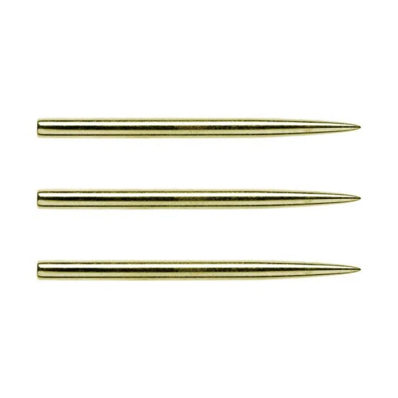 Winmau Titanium Nitride Coated Steel Tip Points Gold 32mm