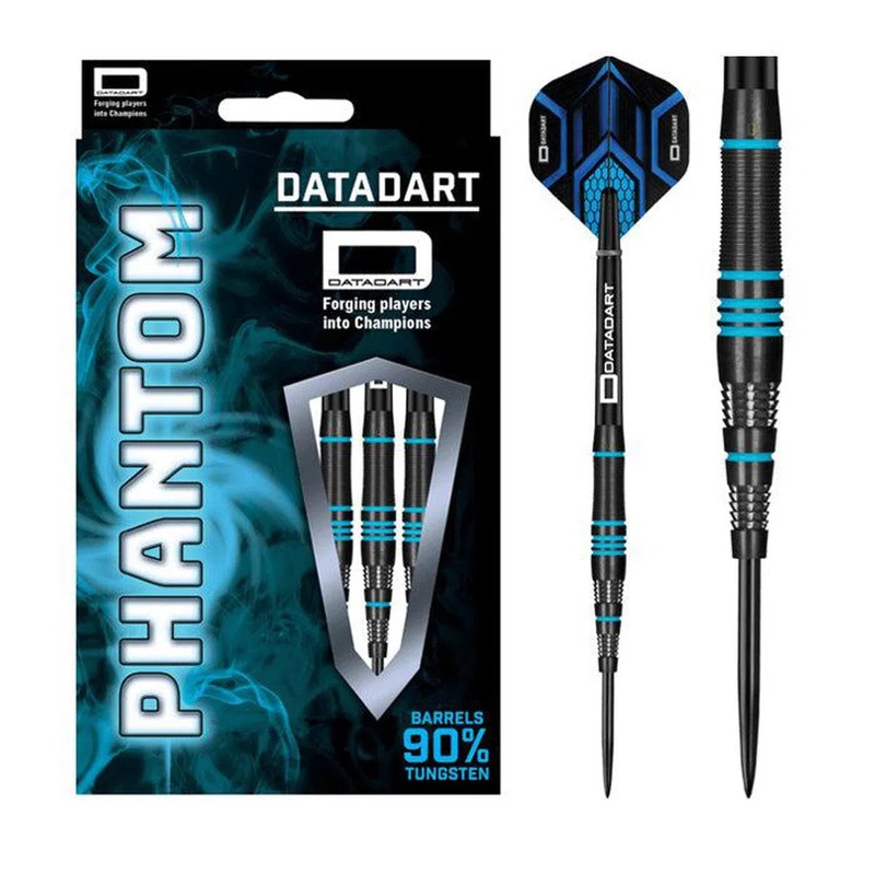 DataDart Phantom 90% Tungsten Steel Tip Darts 22 GRAM