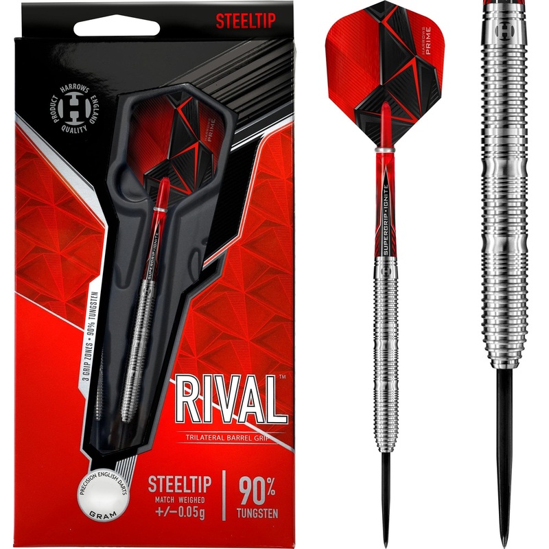 Harrows Rival Darts – Steel Tip – Natural 21g