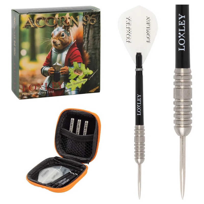 Loxley Acorn 95 95% Tungsten Steel Tip Darts 14 GRAM