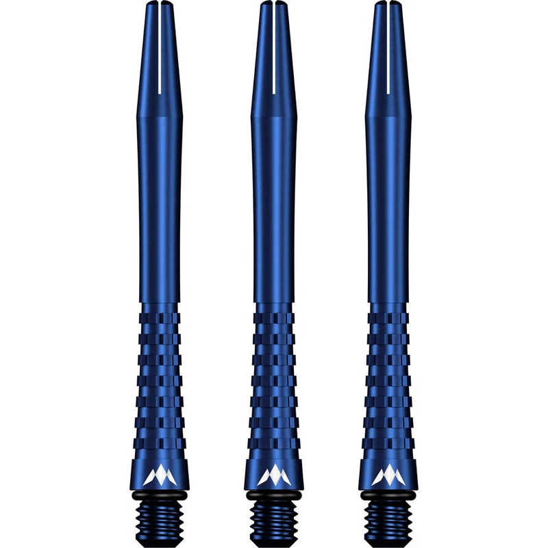 Mission Atom13 Aluminum Shafts – Anodized Metal Stems  – Blue – Medium Blue Medium (47mm in length excluding thread) Aluminum