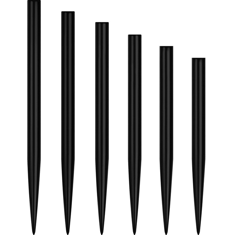 Mission Glide Dart Points – Spare Points – Plain – Black 30mm