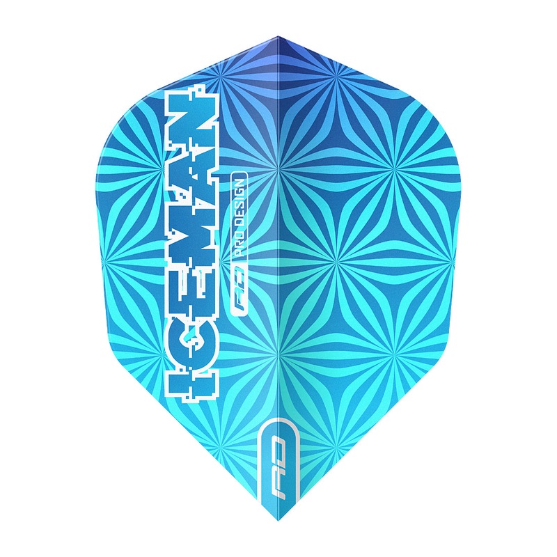 Red Dragon Hardcore Gerwyn Price Blue Dart Flights No6 Shape