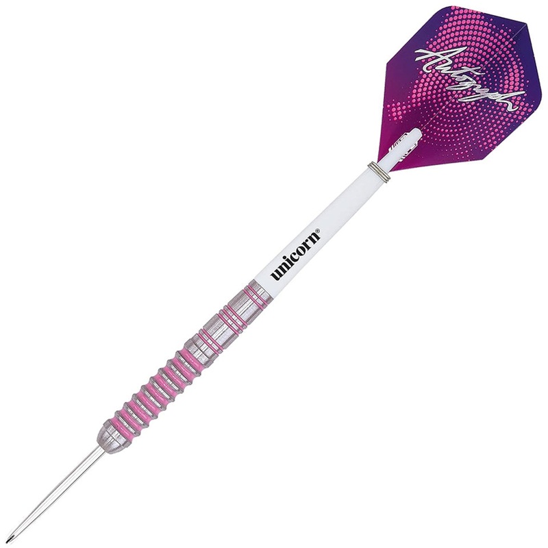 Unicorn Autograph Style 1 Steel Tip Darts – 24gm