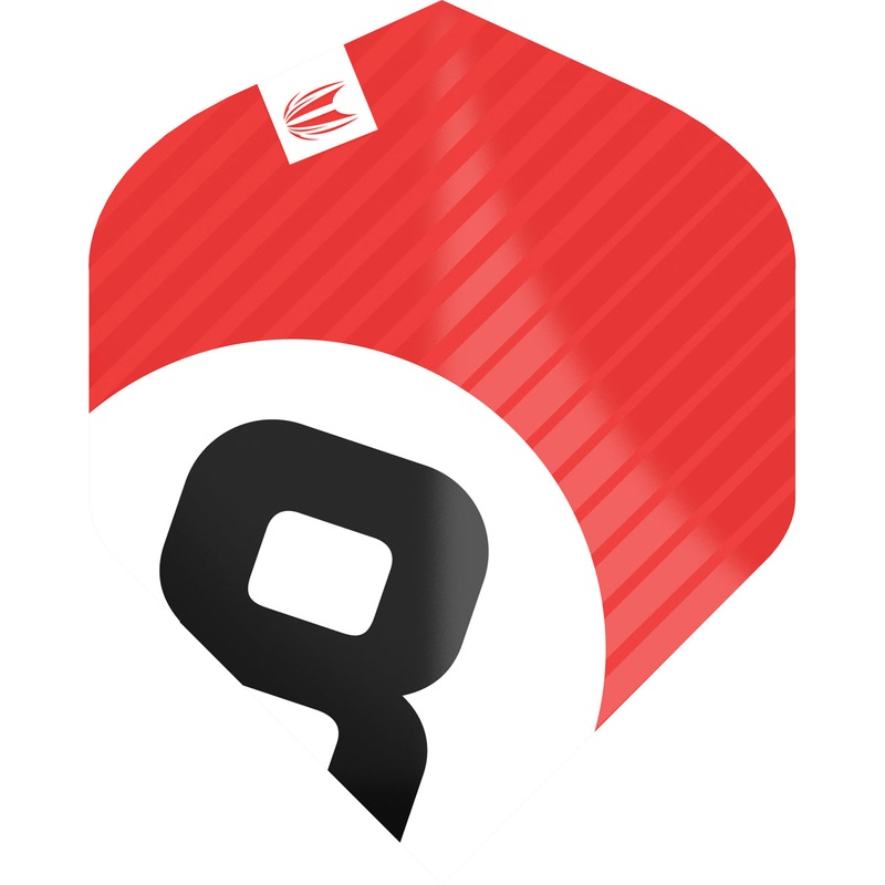 Chicane Pro.Ultra Red No2 Dart Flights by Target 3 Sets