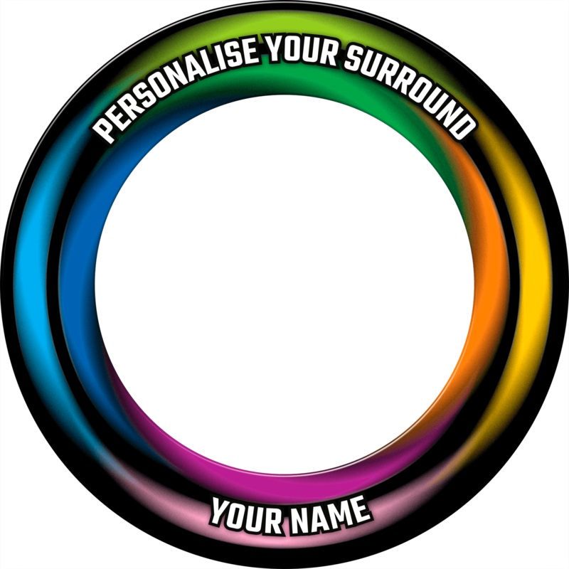 Designa Dartboard Surround – Design Collection – Heavy Duty – Rainbow Default Title