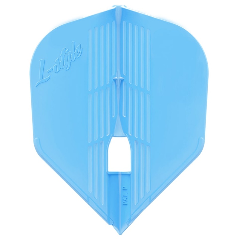 L-style Pro Kami Dart Flights – L3 / Shape Light Blue