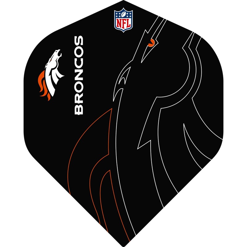 *NFL – Dart Flights – Official Licensed – No2 – Std – Denver Broncos