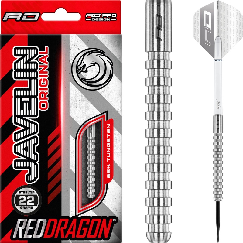 Red Dragon – Javelin Darts – Steel Tip – 85% Tungsten – 20g 22g 24g 26g 20 grams