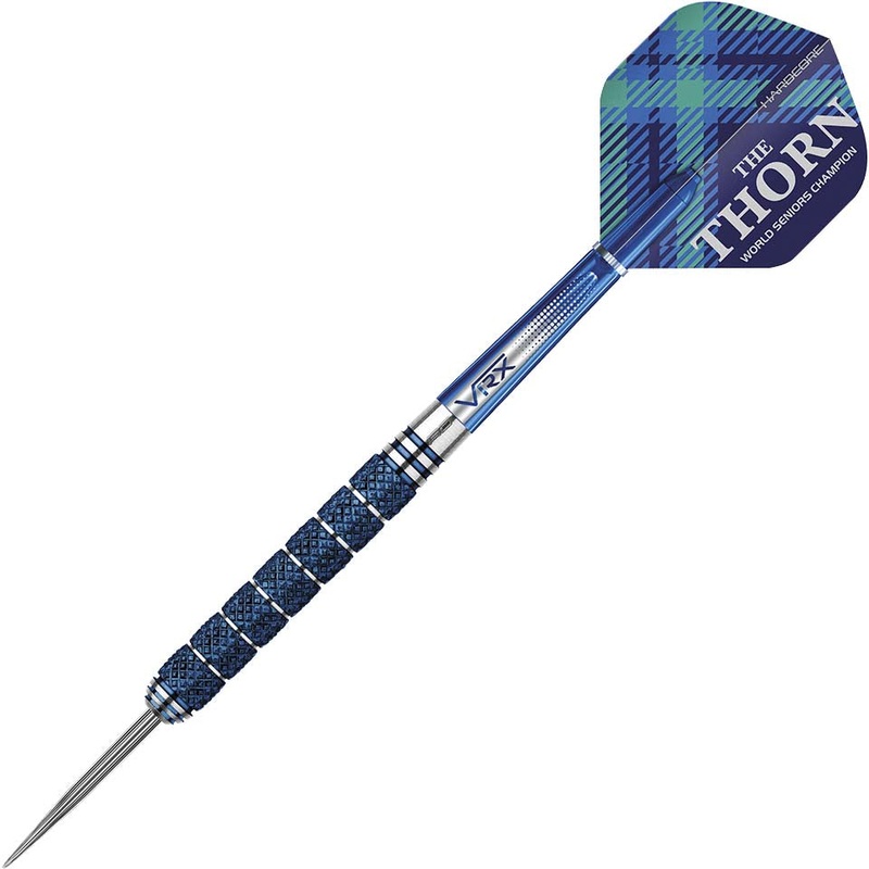Red Dragon Robert Thornton Seniors World Champion Cobalt SE Steel Tip Darts – 24gm