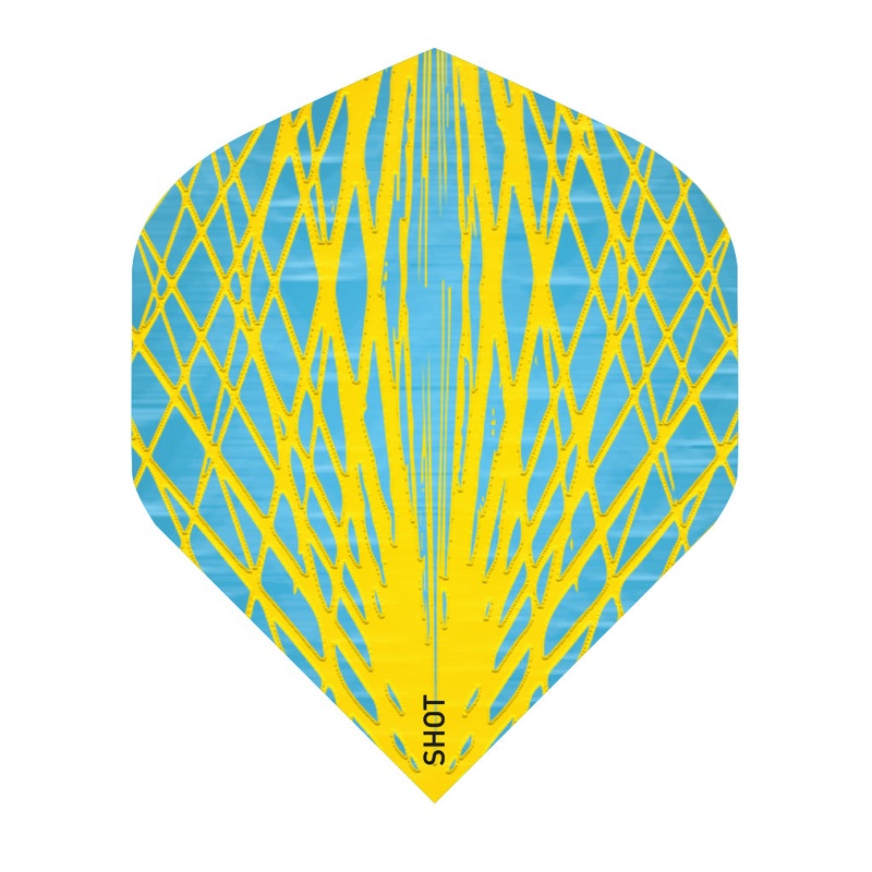 Shot Rowby-John Araw Dart Flight Set – Standard Standard 100 Micron Polymer