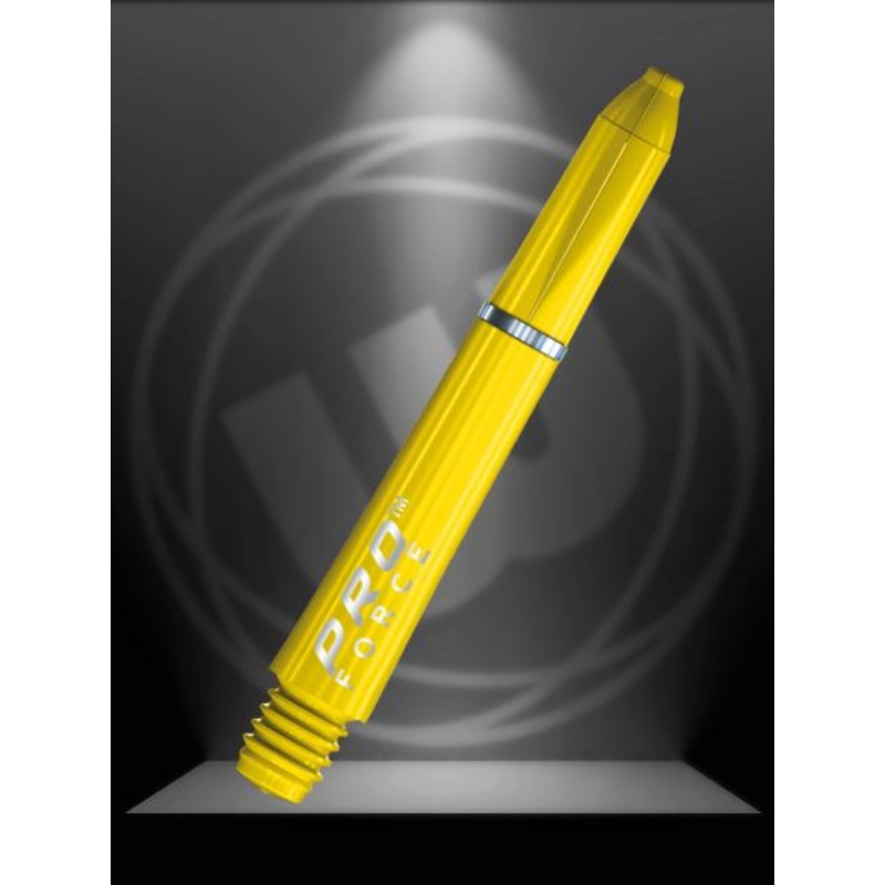 Winmau Pro Force Short Yellow Nylon Short (35mm in length excluding thread) Yellow