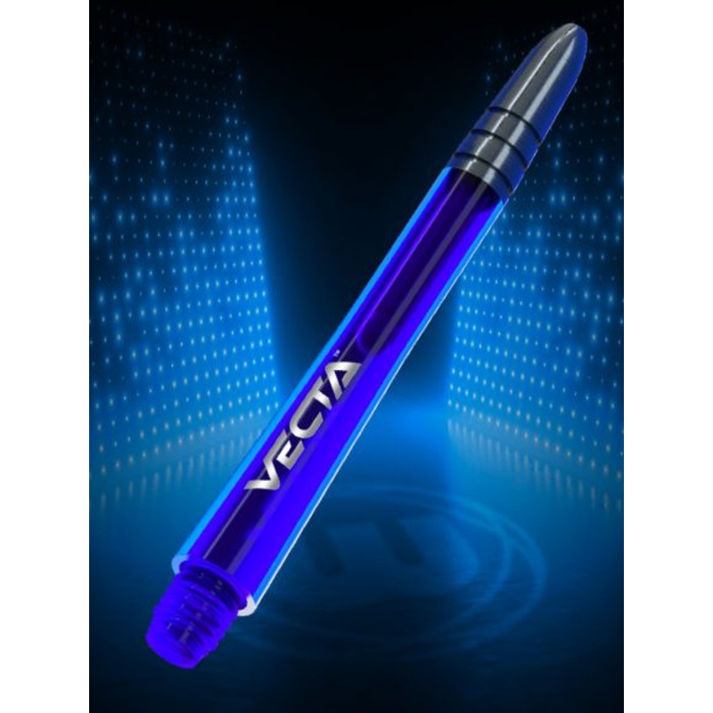 Winmau Vecta Medium Blue Polycarbonate Medium (40mm in length excluding thread) Blue