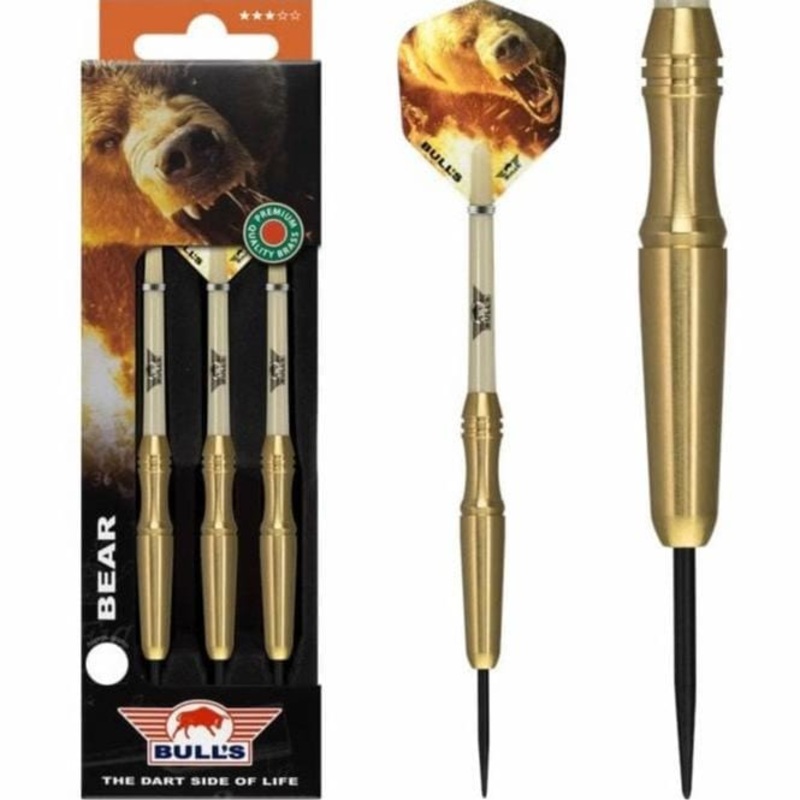 Bulls Bear Darts – Steel Tip Brass – Scallop – 20g 20g