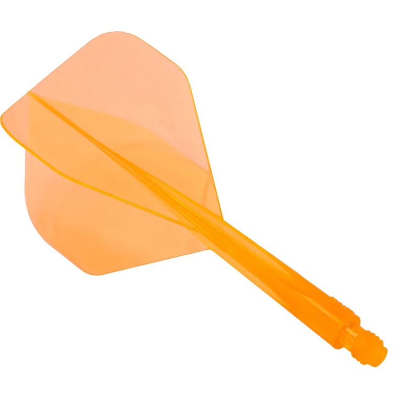 CONDOR AXE DART FLIGHT SYSTEM FLIGHTS – STANDARD – MEDIUM – NEON ORANGE