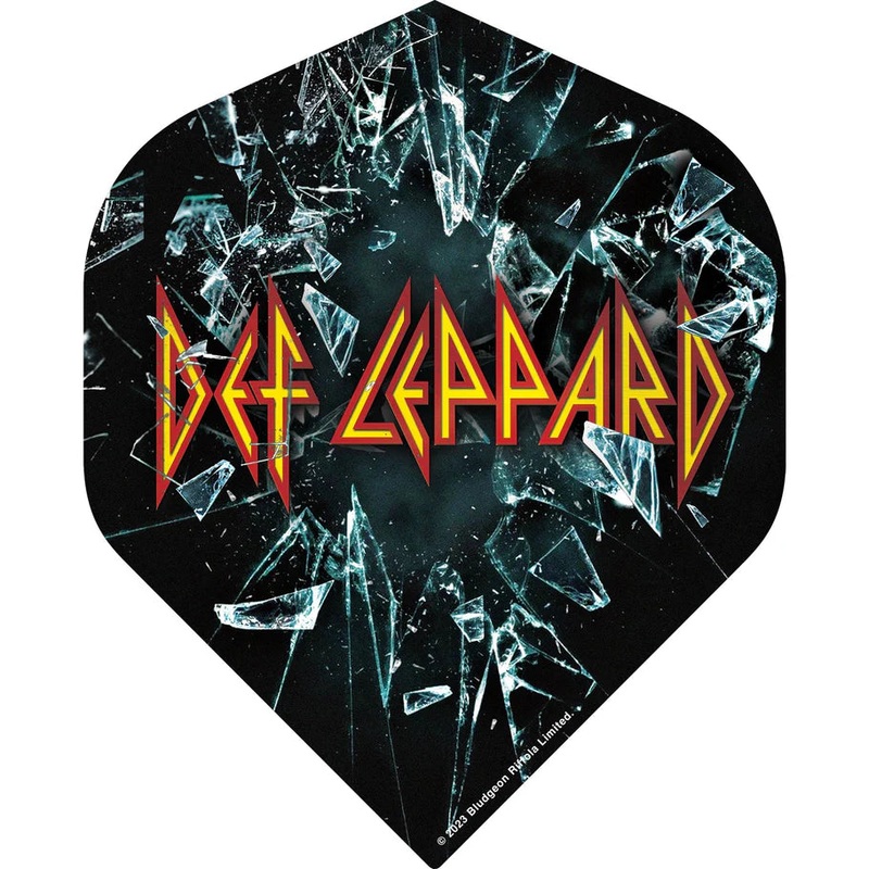 Def Leppard Official Licensed Dart Flights – 100 Micron – No2 – Standard – Shattered Glass Standard 100 Micron Strong and durable 100 micron material