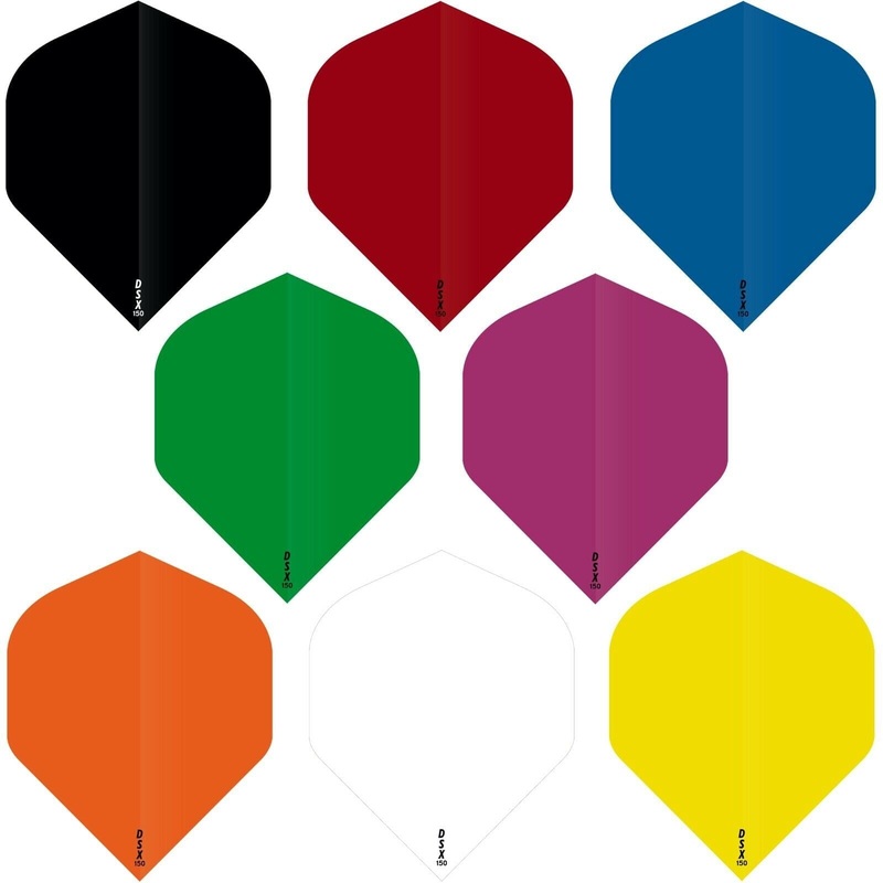 *Designa DSX150 Dart Flights – No2 – Std Black