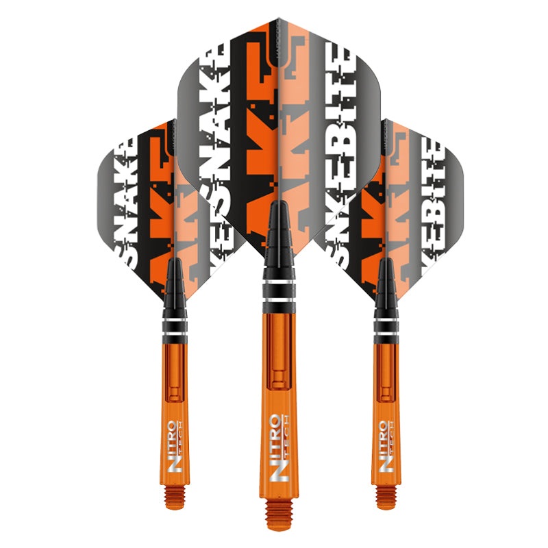 Flight & Shaft Combo – Snakebite Logo