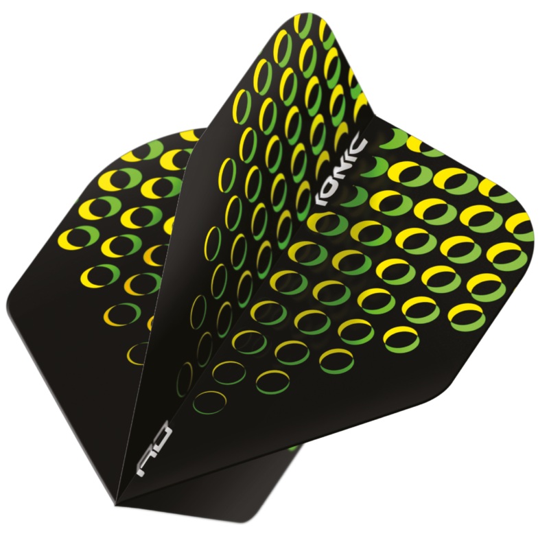 Hardcore Ionic Yellow Dart Flights