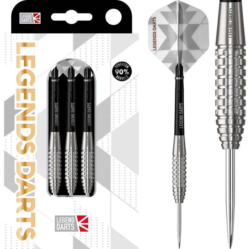 Legend Darts – Steel Tip – 90% Tungsten – Pro Series – V9 – Bullet 24g