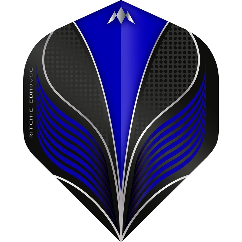 Mission Solo Dart Flights – 100 Micron – No2 – Std – Ritchie Edhouse