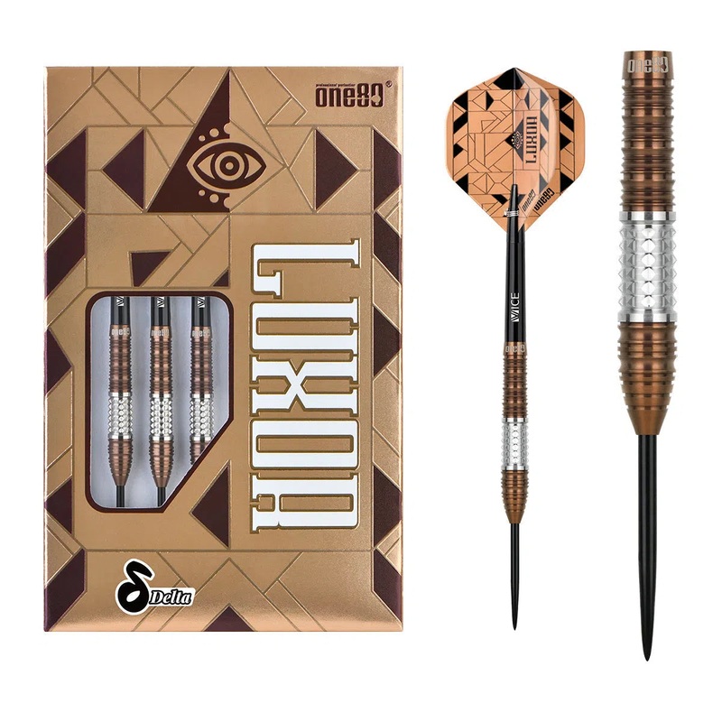 One80 Luxor Delta 90% Tungsten Steel Tip Darts 21 GRAM