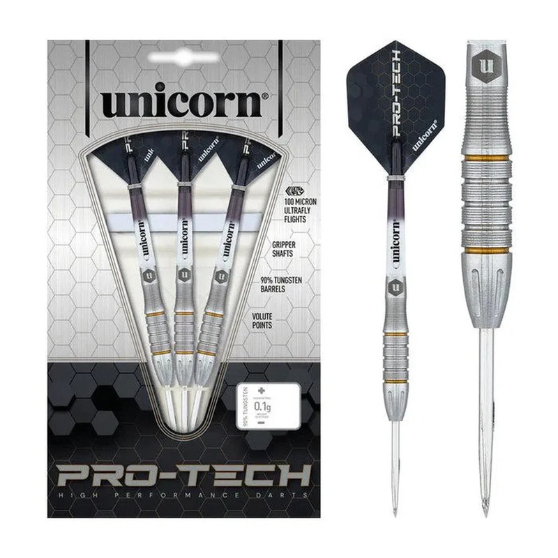 Protech Style 5 90% Tungsten Dart Steel Tip Darts by Unicorn 23 Gram