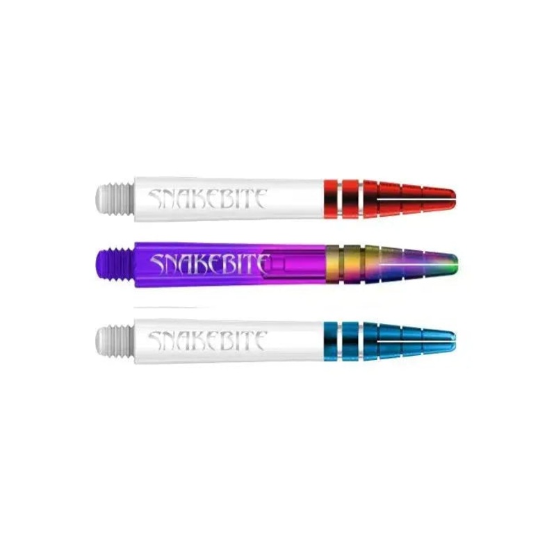 Red Dragon Peter Wright Snakebite Nitro Ionic Shafts White Red Intermediate