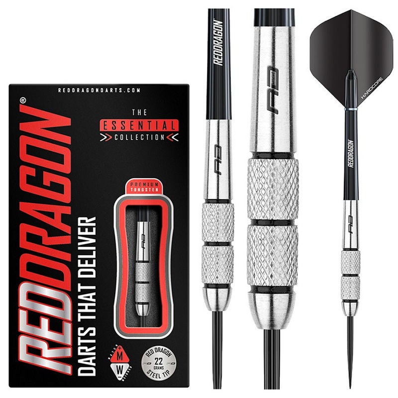 Red Dragon Red Flash Steel Tip Darts 22 grams