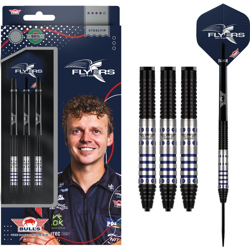 Richard Veenstra 90% Tungsten Steel Tip Darts by Bulls 22 Gram
