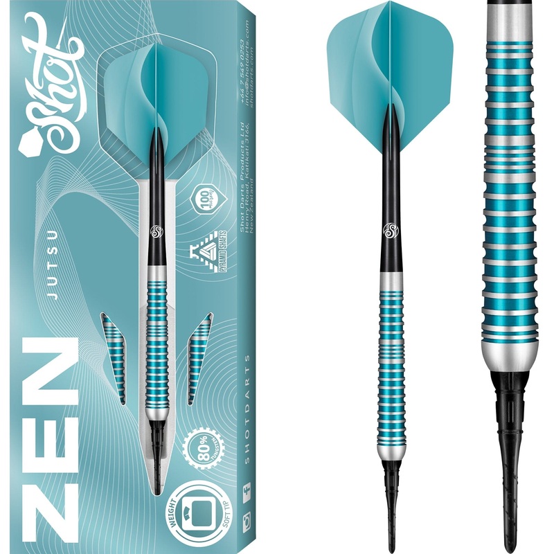 *Shot Zen Darts – Soft Tip – 80% Tungsten – Jutsu 2.0 18g
