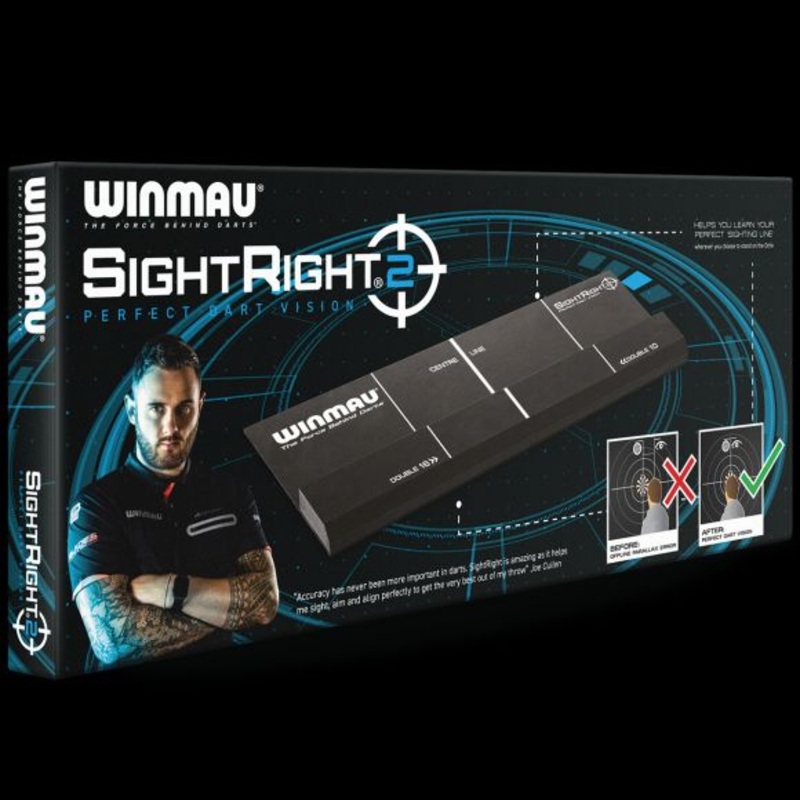 Winmau Sightright 2 Practice and play as much as possible with SightRight 2 to develop your new aiming position. 4cm x 27cm x 61cm