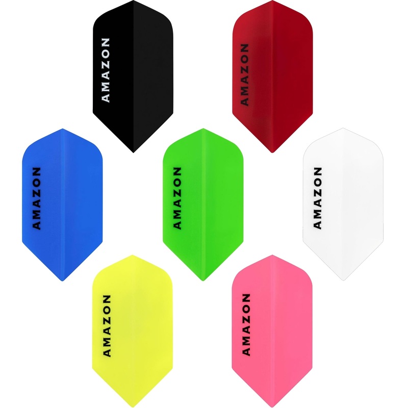 *Amazon Dart Flights – 100 Micron – Slim Black