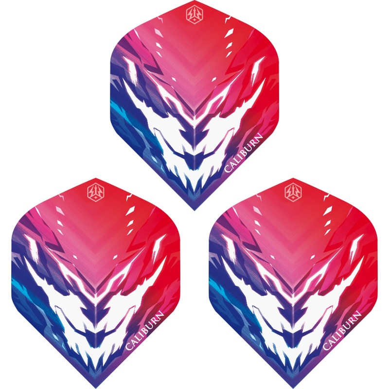 Caliburn Dart Flights – 100 Micron – Standard No2 – Roar