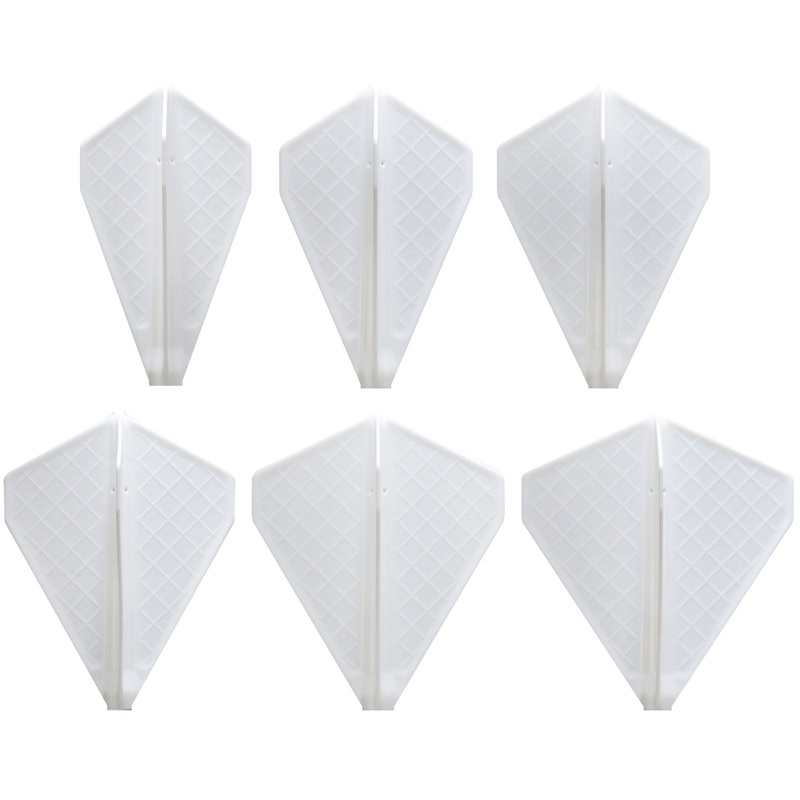 Cosmo Darts – Fit Flight Pro – V-Series – White Shape V-1