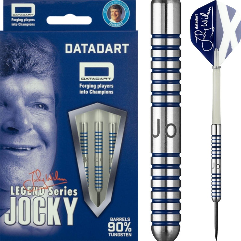 Datadart – Jocky Wilson Original Darts – Steel Tip – 90% Tungsten – 20g 22g 24g 26g 28g 20 grams