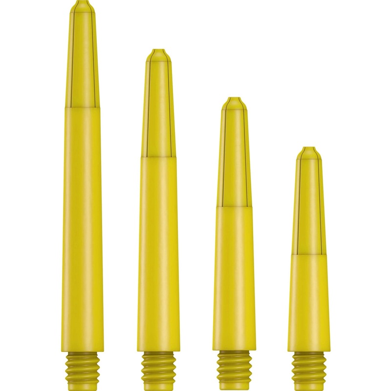 Designa Nylon Shafts – Durable Dart Stems – Yellow Medium