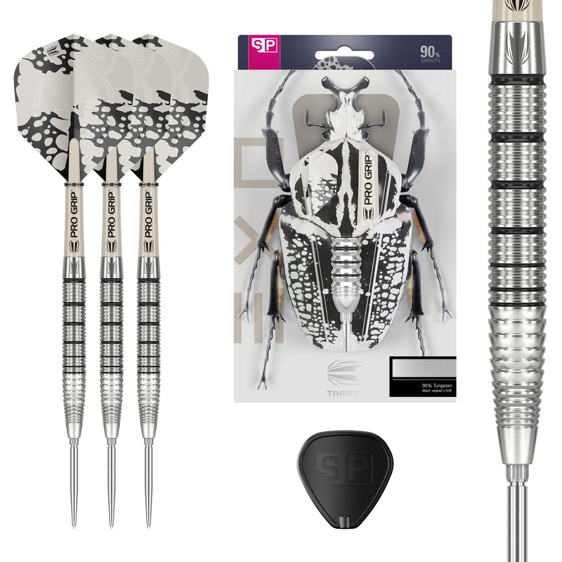 Exo 02 90% Tungsten SP Steel Tip Darts by Target 22 Gram
