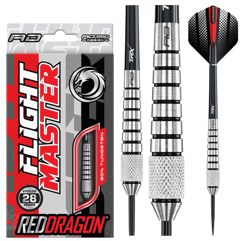 Fire Bolt 80% Tungsten Steel Tip Darts by Red Dragon 28 Gram