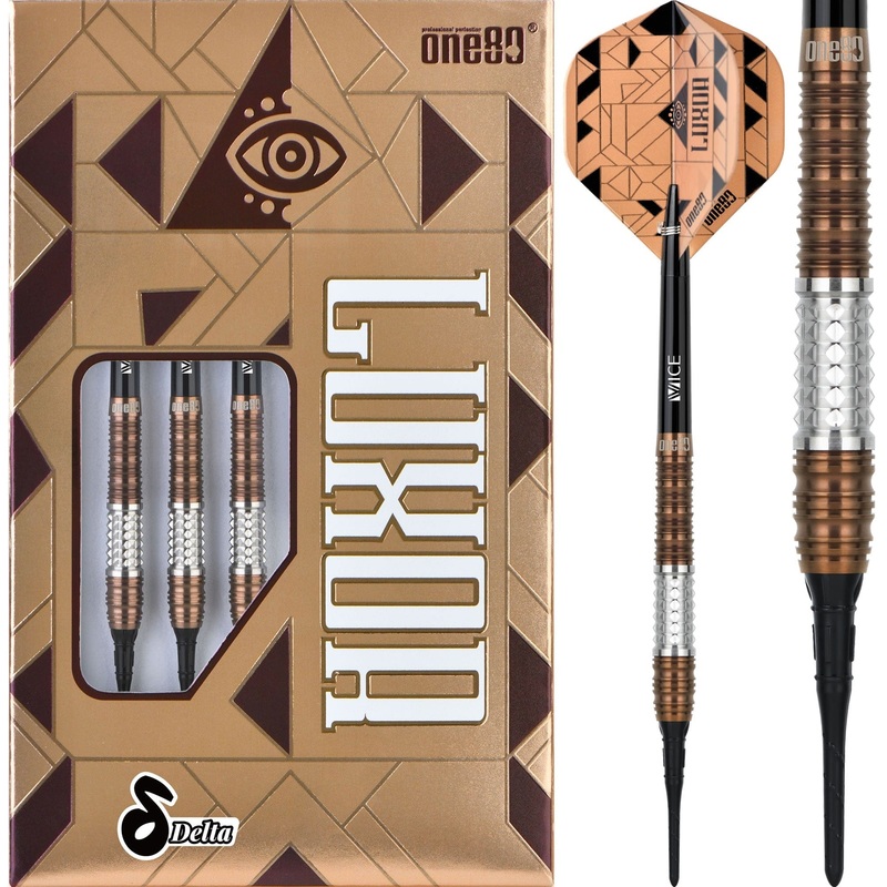 One80 Luxor Darts – Soft Tip – 90% Tungsten – Delta – 18g