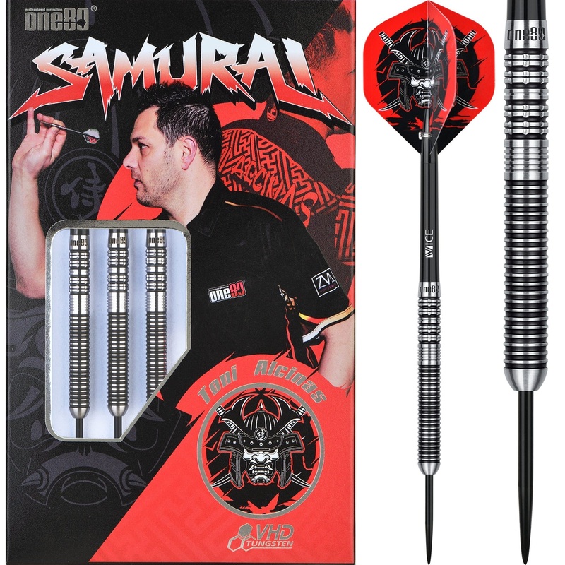 One80 Toni Alcinas Darts – Steel Tip – The Samurai 18g