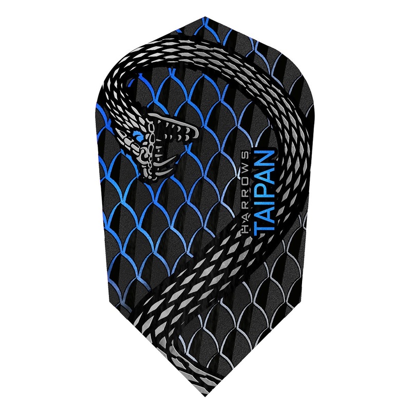 Taipan Aqua Slim Dart Flights By Harrows Aqua