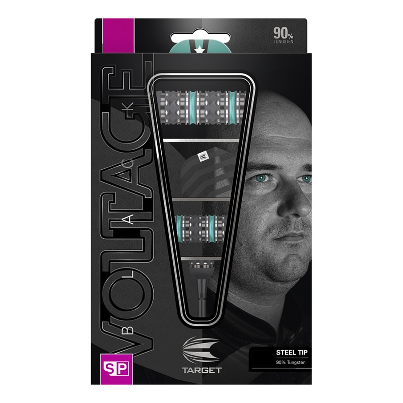 Target Rob Cross Black Edition Swiss Point Steel Tip Darts – 2023 23 grams