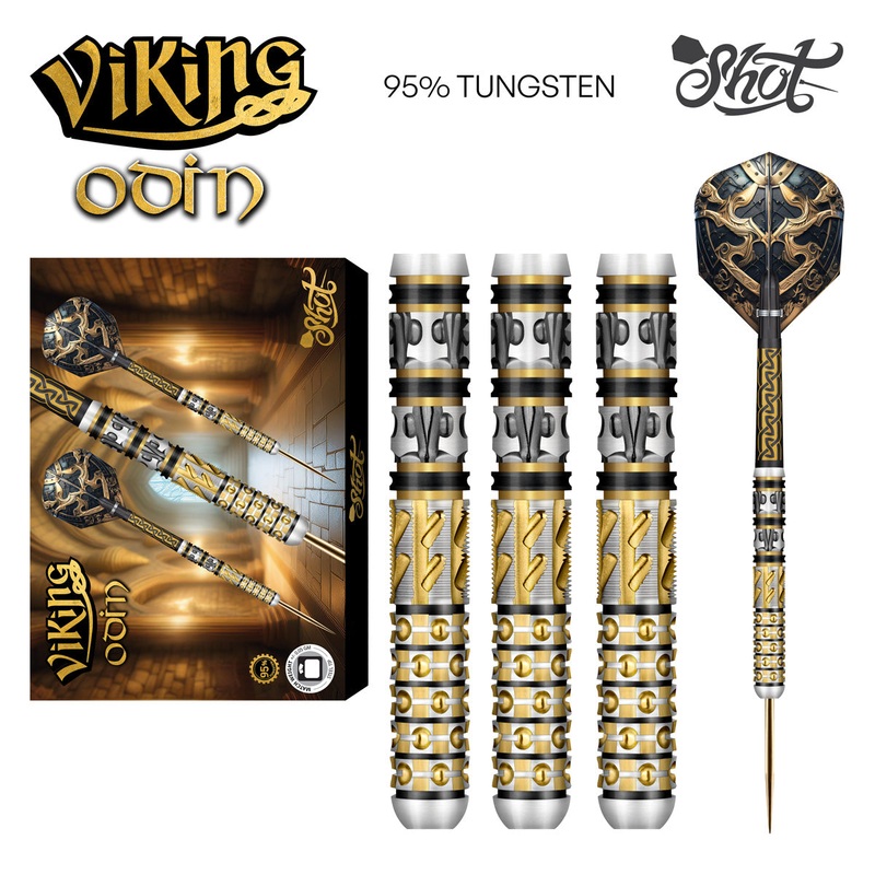 Viking Odin 95% Tungsten Steel Tip Darts by Shot 23 Gram