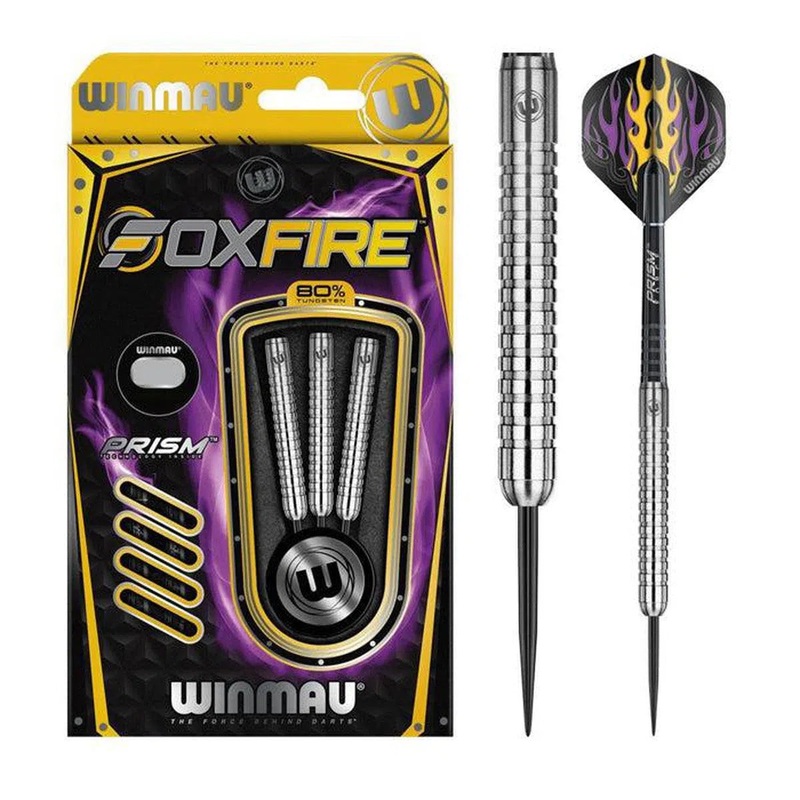 Winmau Foxfire Type A 80% Tungsten Steel Tip Darts 21 GRAM